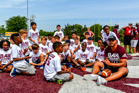 Dak interacting with campers
